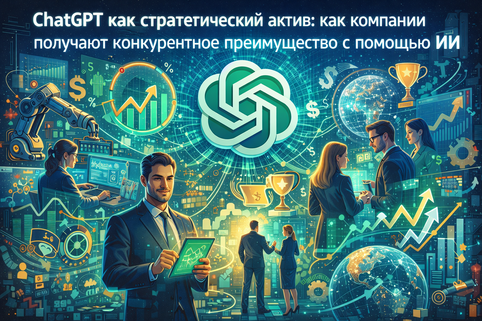 ChatGPT как стратегический актив: как компании получают конкурентное преимущество с помощью ИИ