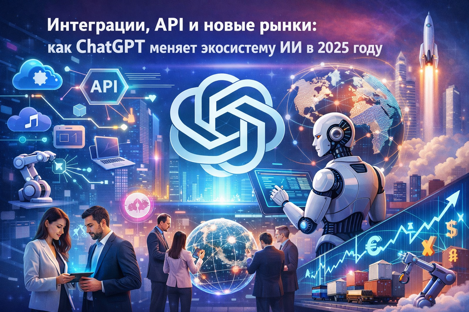 Интеграции, API и новые рынки: как ChatGPT меняет экосистему ИИ в 2025 году